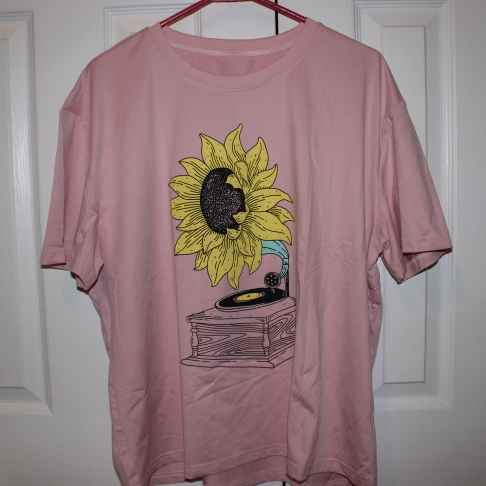 Pink Graphic Tee